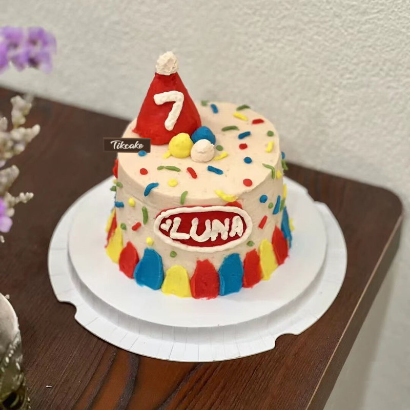 小朋友的生日蛋糕写什么字