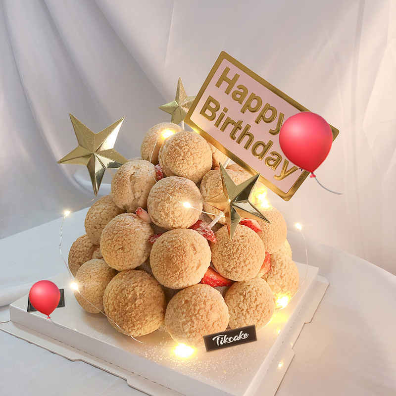 女朋友过生日在蛋糕上写什么