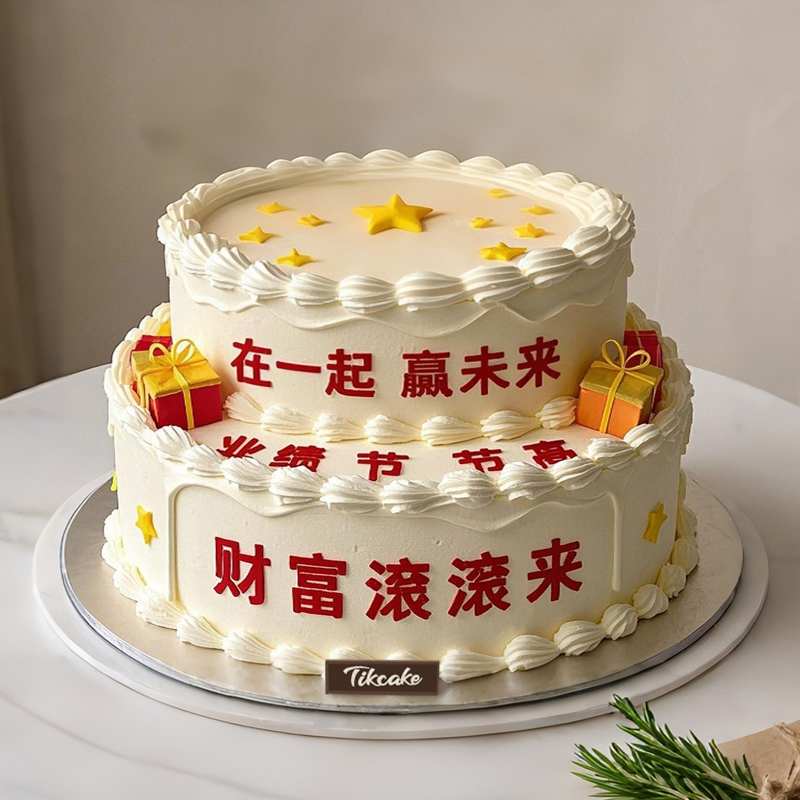 下坝乡圣诞给男神蛋糕点什么比较好？