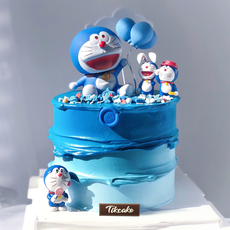 哆啦A梦儿童奶油蛋糕 成都网上订生日蛋糕去哪个网站好