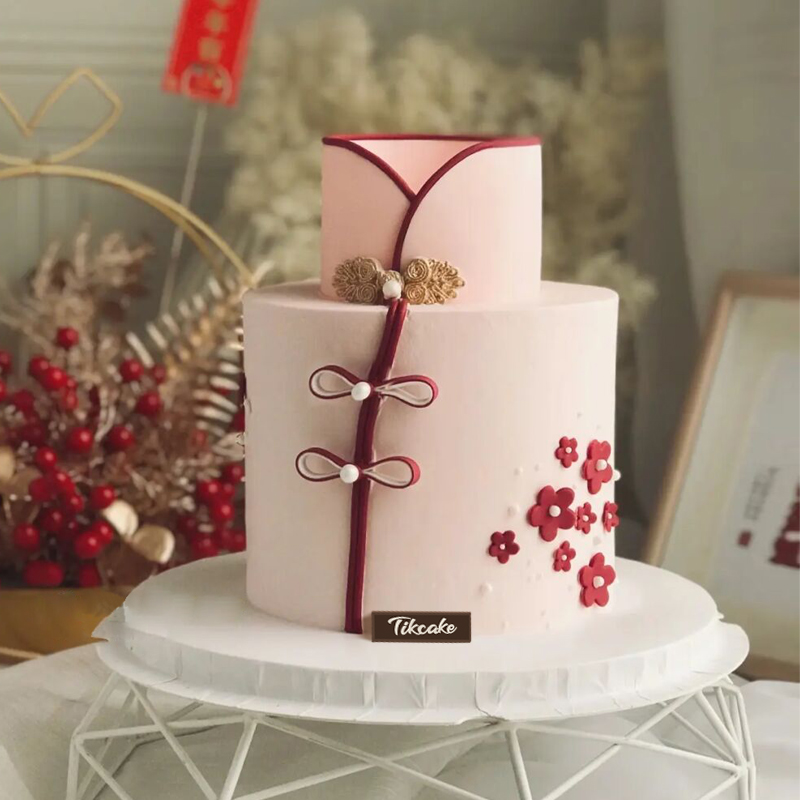 旗袍主题翻糖蛋糕 生日蛋糕一般多少钱？蛋糕店里的蛋糕一般标价是多少