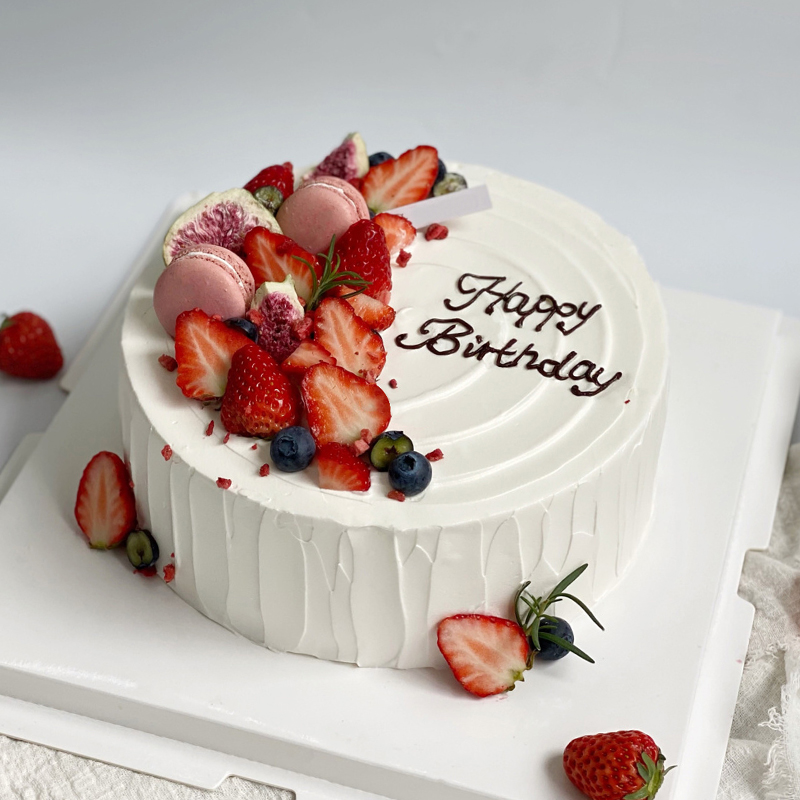 圆形水果鲜奶蛋糕 过生日为什么要吃蛋糕？为什么过生日要吃蛋糕