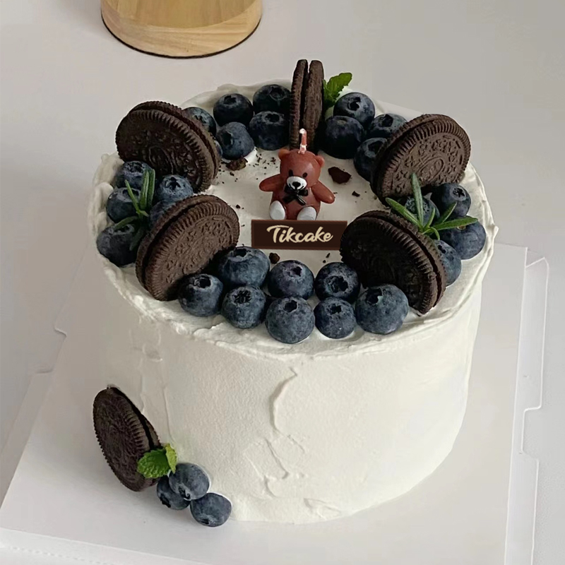 蓝莓奥利奥奶油蛋糕