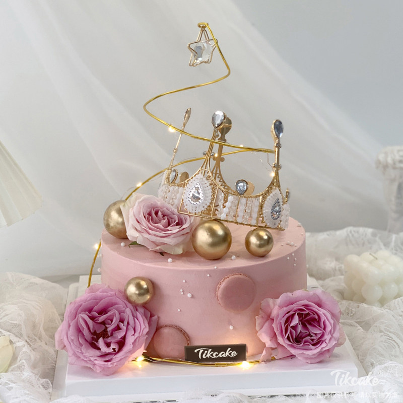 网红鲜花主题蛋糕