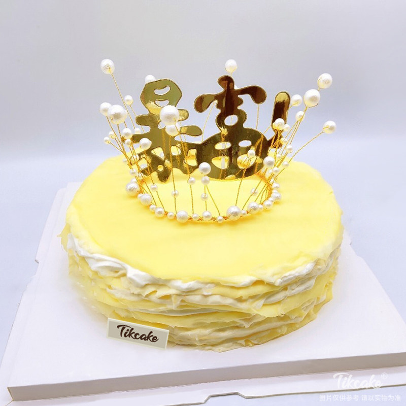 网红榴莲千层蛋糕