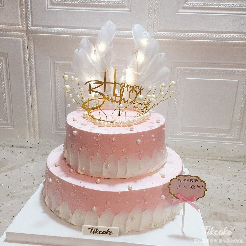 双层网红奶油蛋糕