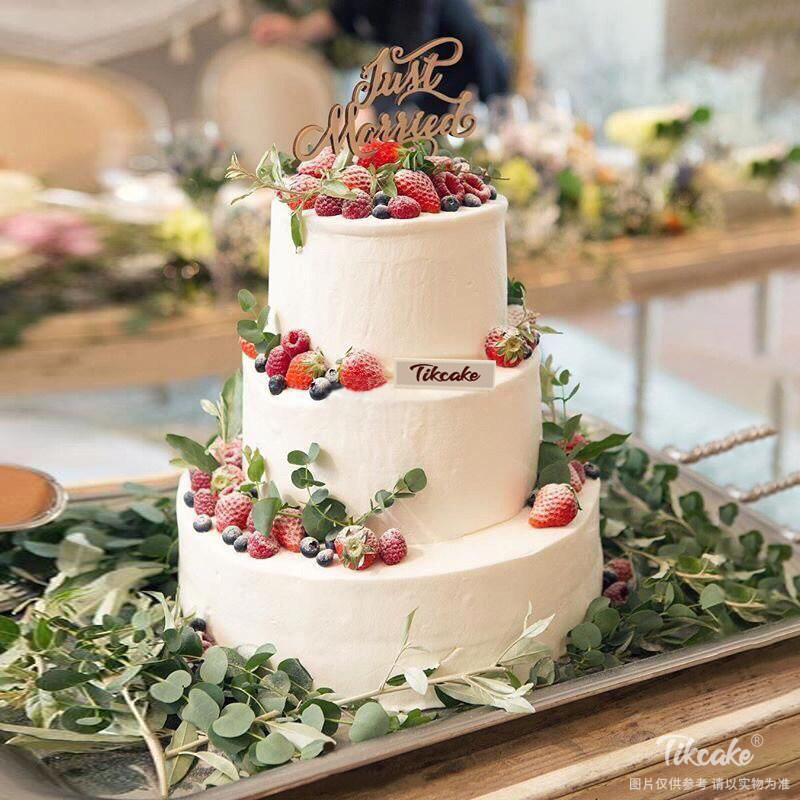 户外婚礼蛋糕