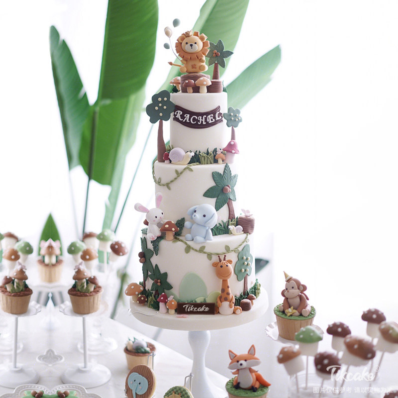 可爱宝宝周岁蛋糕