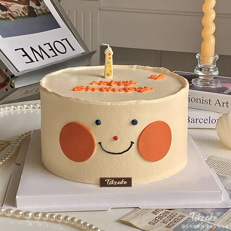 简约可爱生日蛋糕