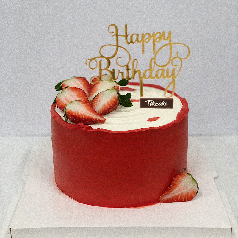 草莓网红蛋糕
