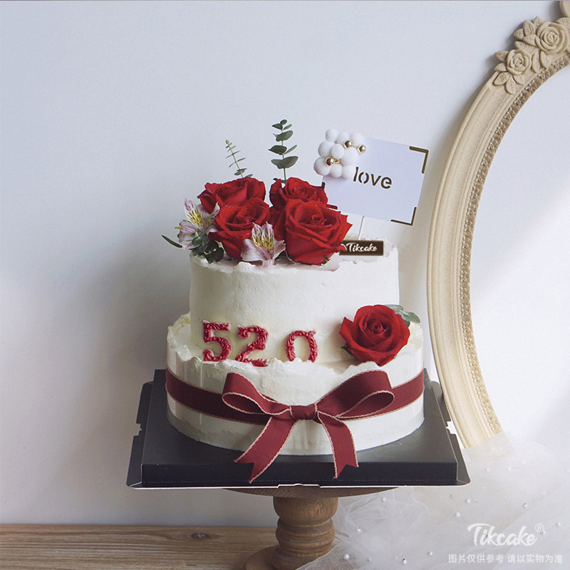 520爱情主题蛋糕