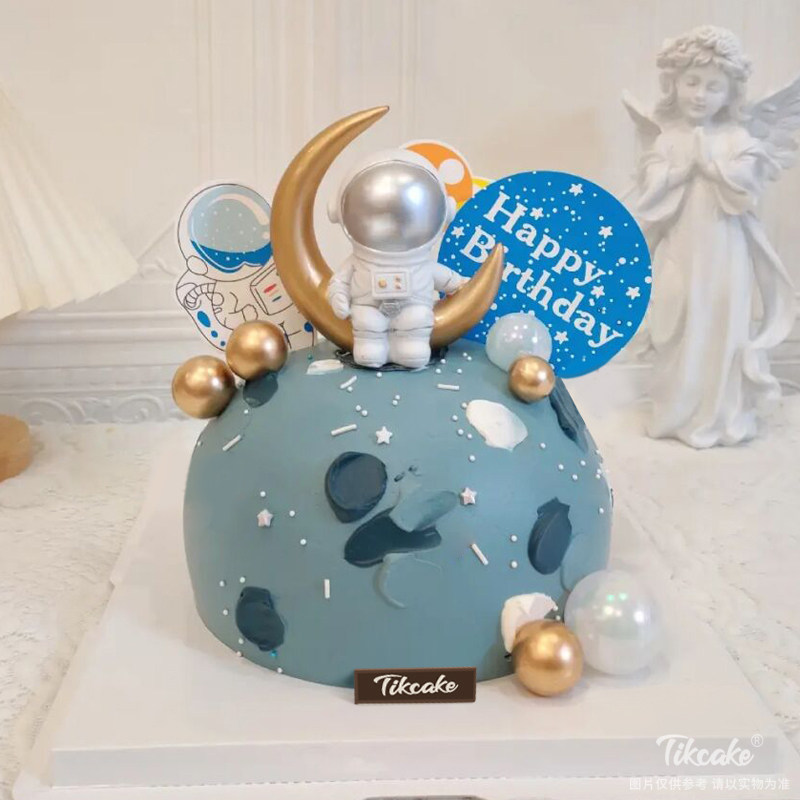 宇航员主题儿童蛋糕