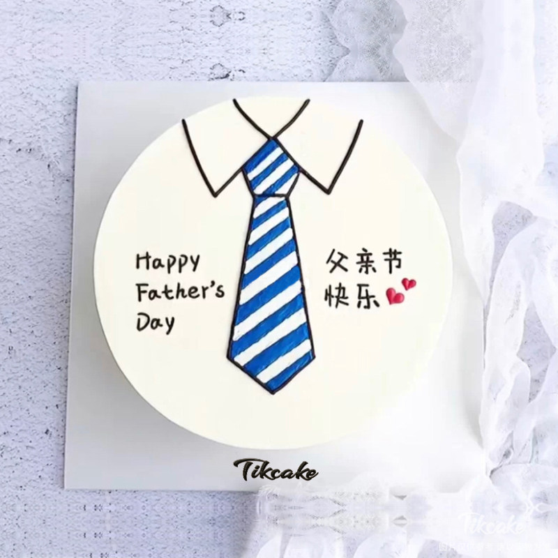 父亲节快乐主题蛋糕