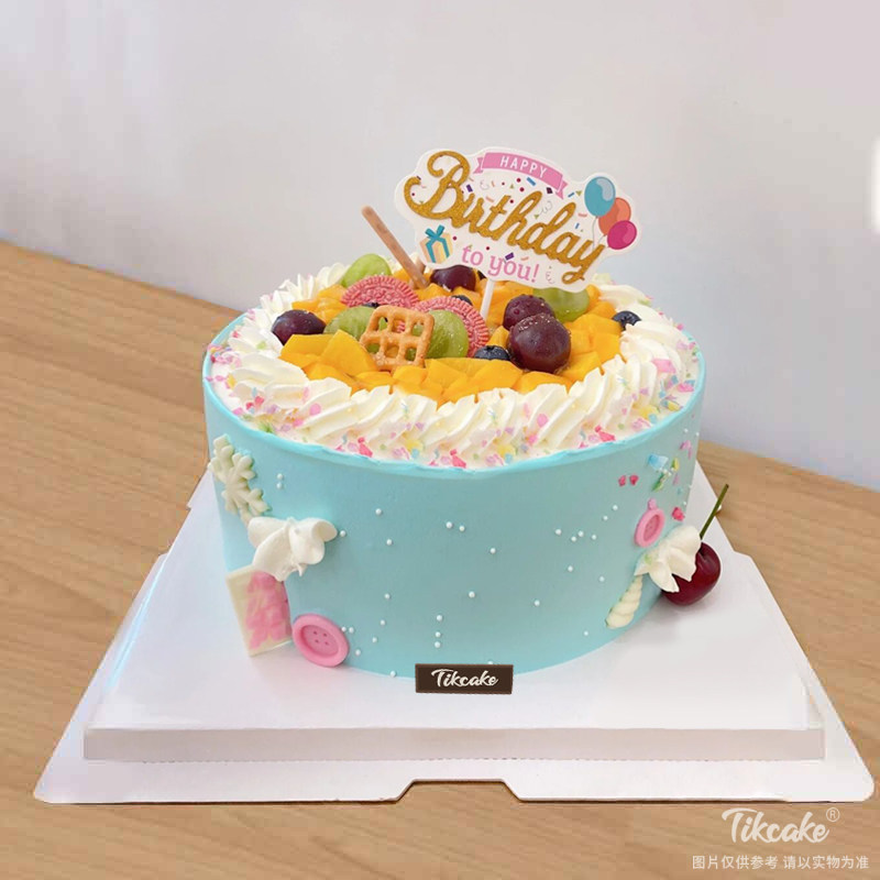 梦幻星空主题儿童蛋糕