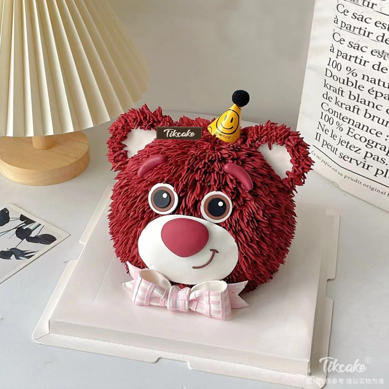 草莓熊翻糖蛋糕（城市专属款）