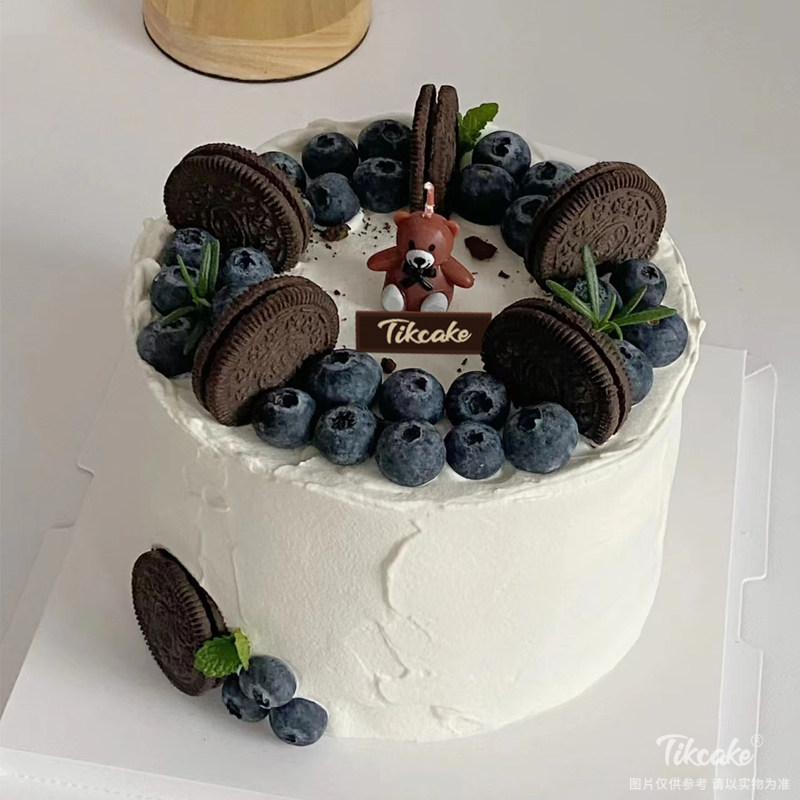 蓝莓奥利奥奶油蛋糕
