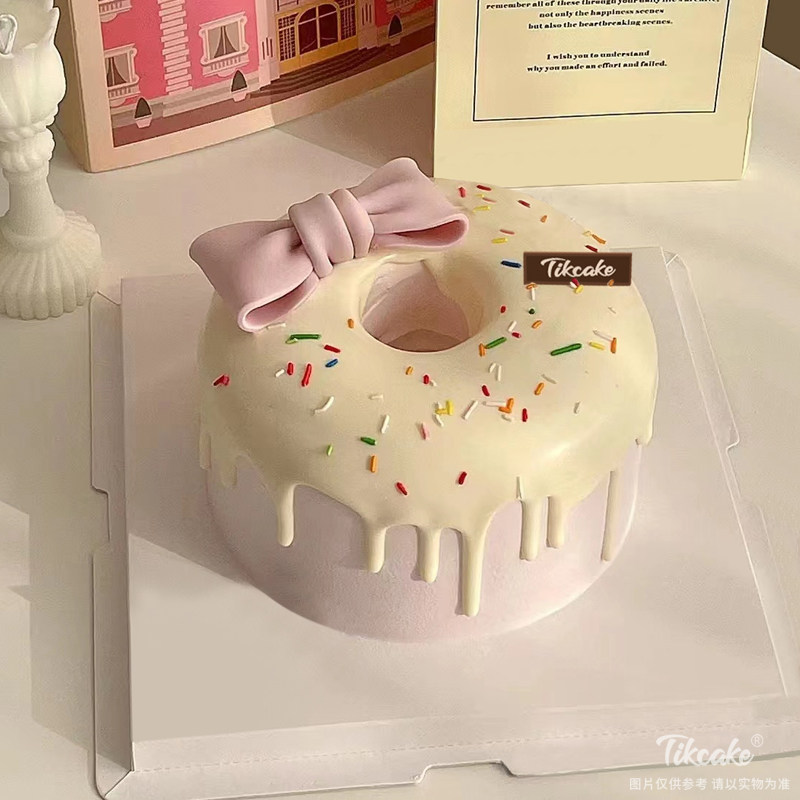 甜甜圈翻糖蛋糕（城市款）