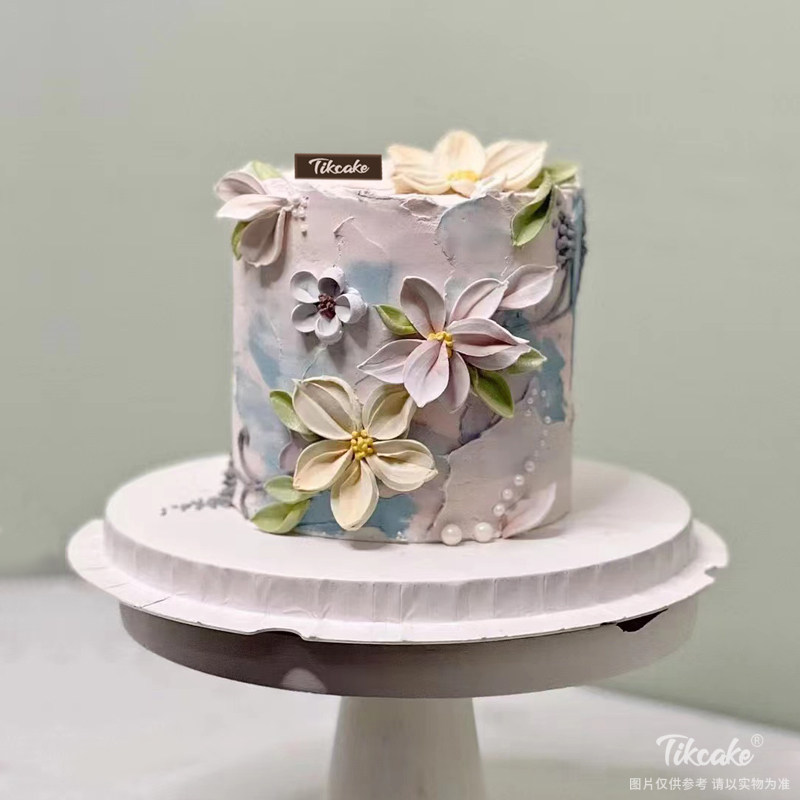 气质款加高裱花蛋糕（城市款）