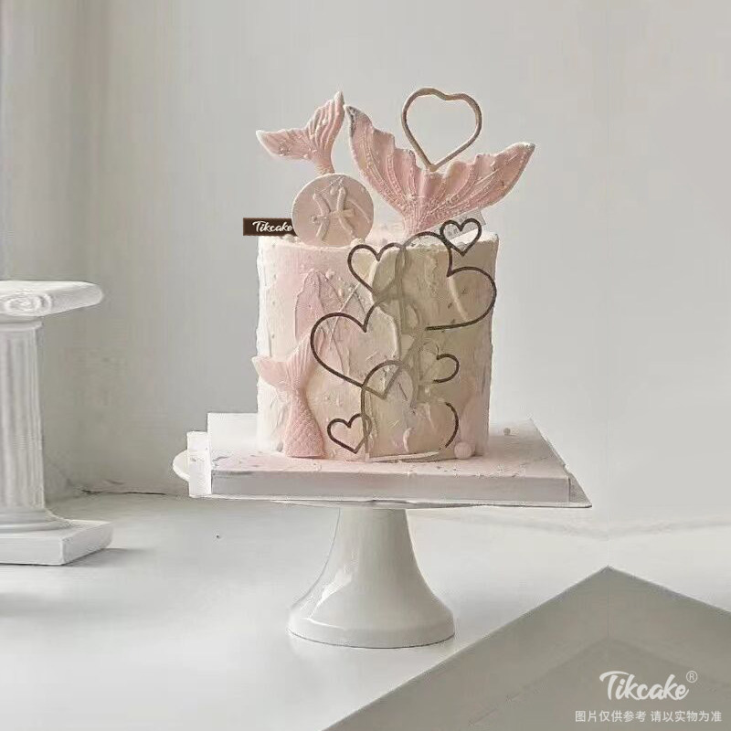 双鱼座爱心主题鲜奶蛋糕（2.19-3.20）