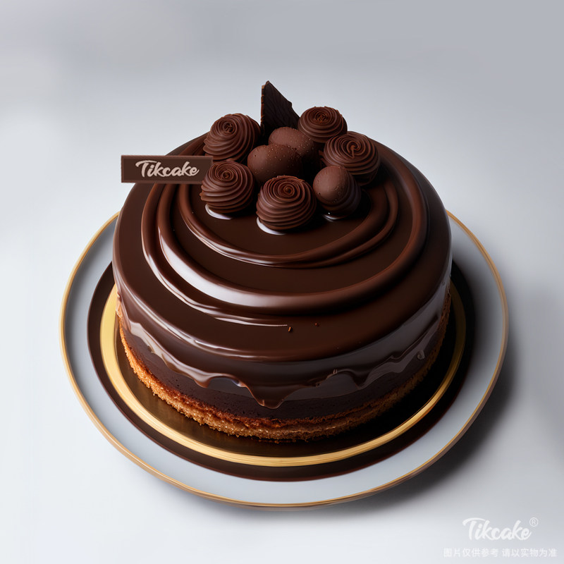 原创浓浓巧克力鲜奶蛋糕