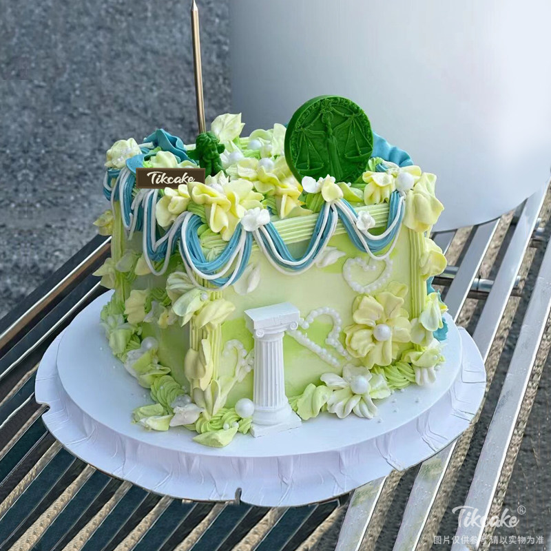 天秤座主题裱花蛋糕（9.23-10.23）