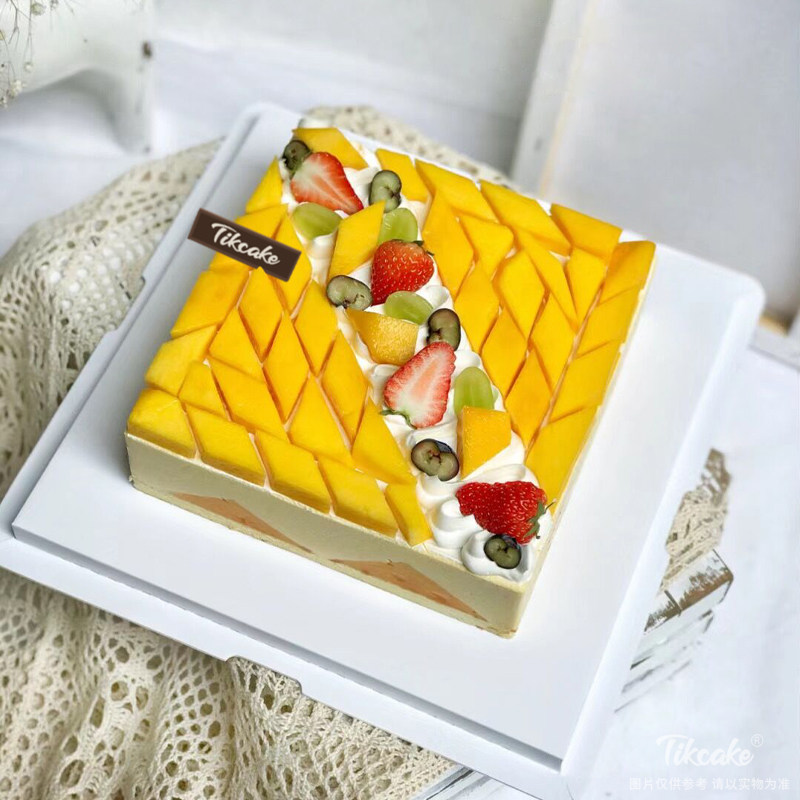 方形芒果慕斯蛋糕（城市款）