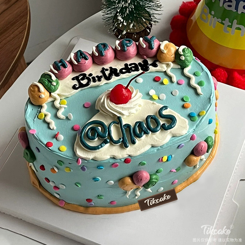 复古欧美风鲜奶蛋糕