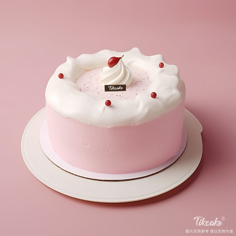 原创粉色系鲜奶蛋糕