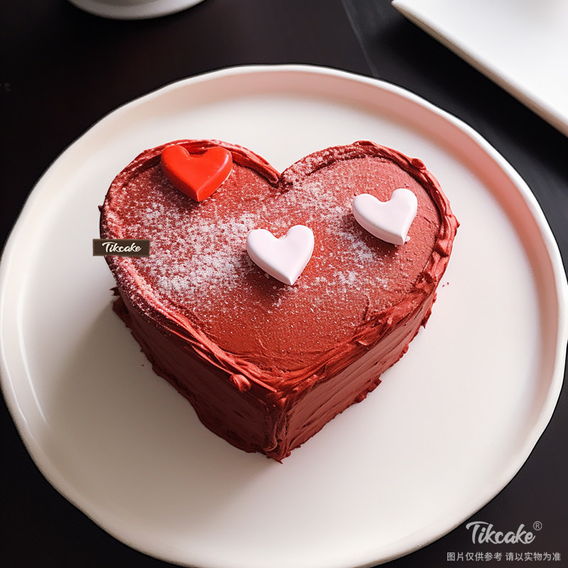 原创心形鲜奶蛋糕（二）