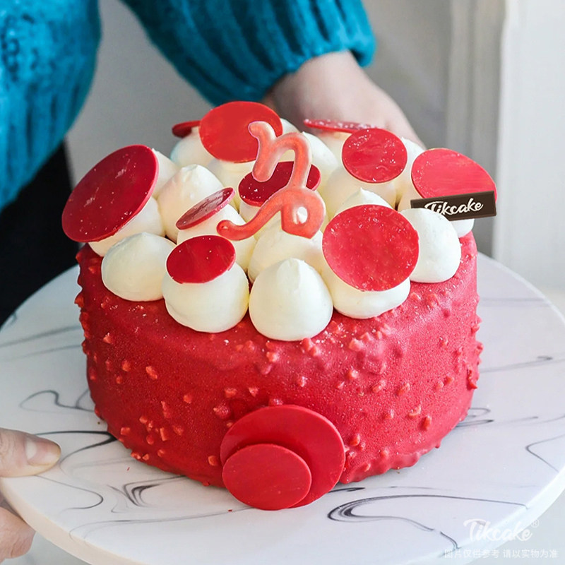 摩羯座脆皮翻糖鲜奶蛋糕（12.22-1.19）