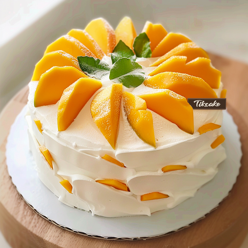 原创芒果鲜奶蛋糕