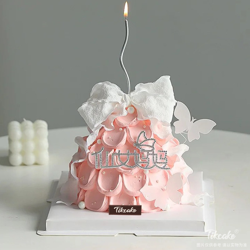 仙女妈妈许愿塔主题鲜奶蛋糕