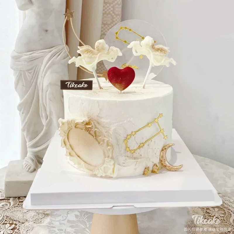 双子座小天使主题鲜奶蛋糕（5.21-6.21）