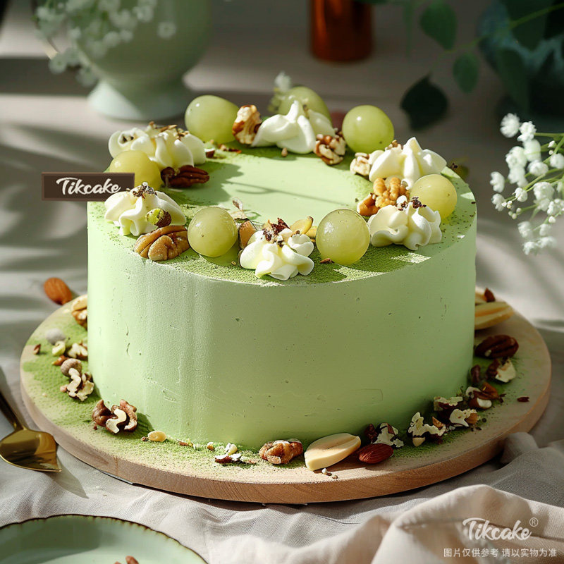 原创小清新水果鲜奶蛋糕