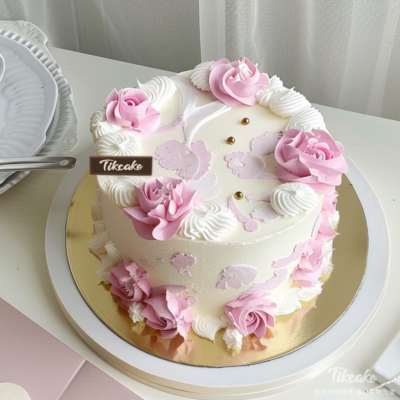 原创简约风奶油蛋糕