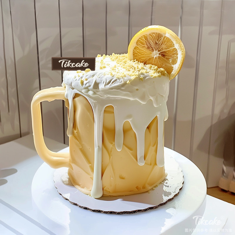 原创啤酒主题鲜奶蛋糕（城市款）