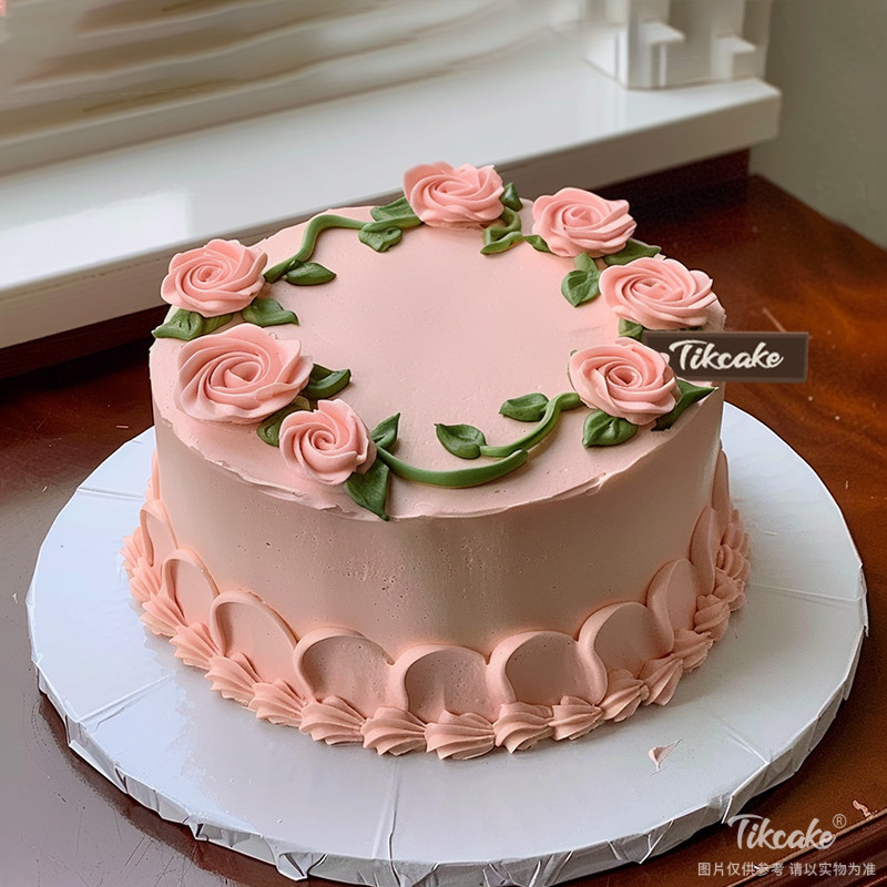 原创花朵主题鲜奶蛋糕（二）