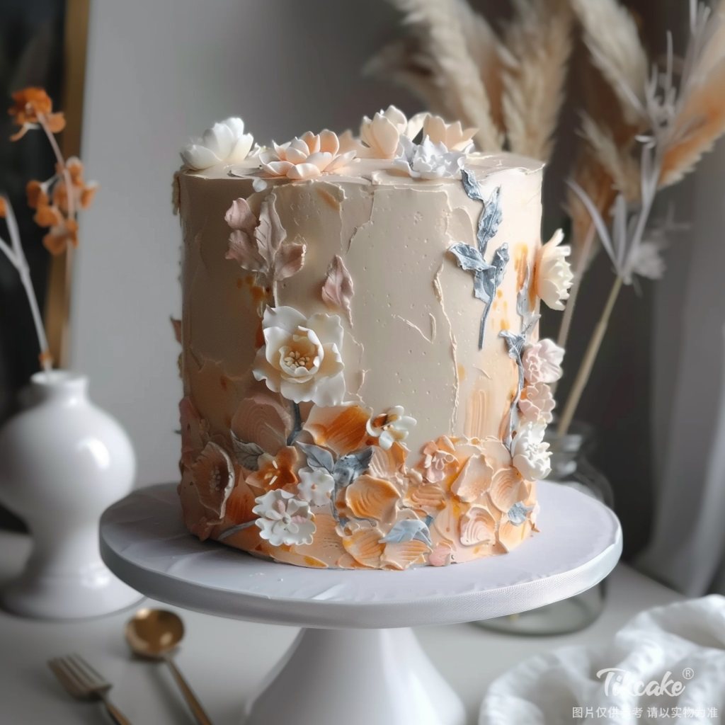 原创加高款翻糖鲜奶蛋糕（城市款）