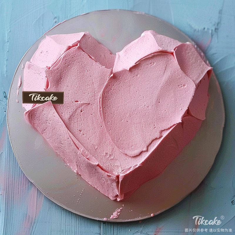 原创爱心鲜奶蛋糕