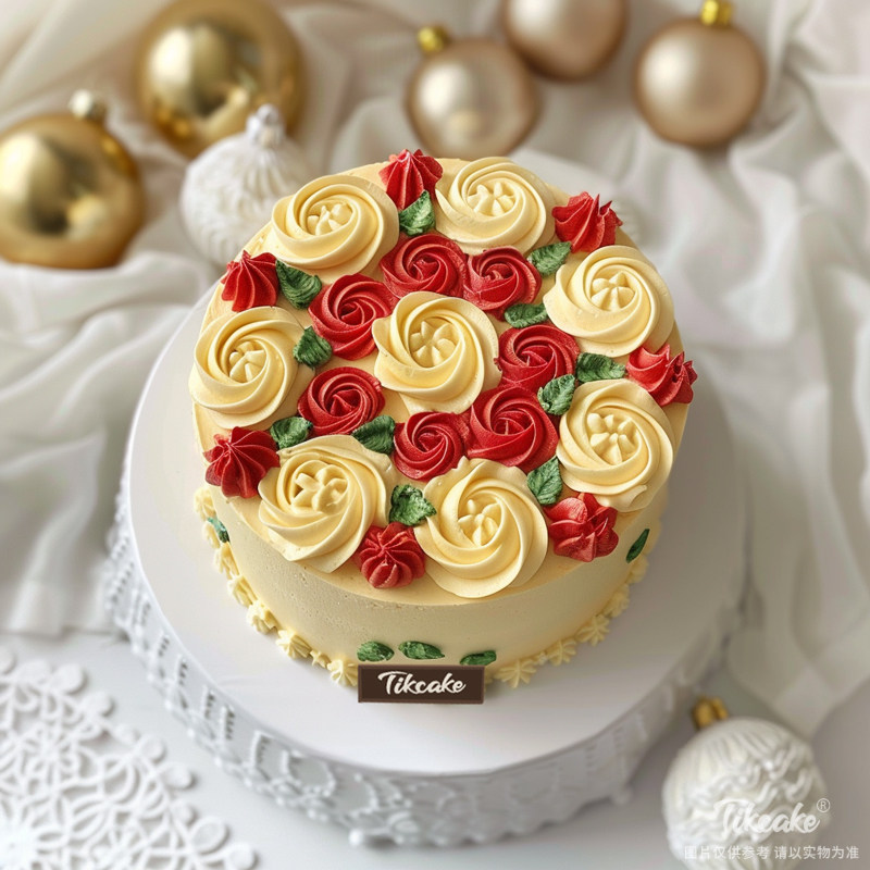  原创复古风鲜奶蛋糕（四）