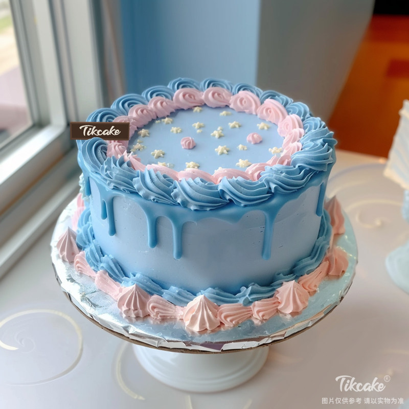 原创复古风鲜奶蛋糕（五）