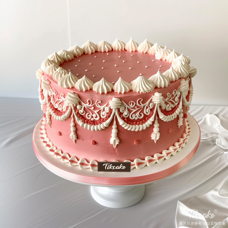 原创复古风鲜奶蛋糕（二）