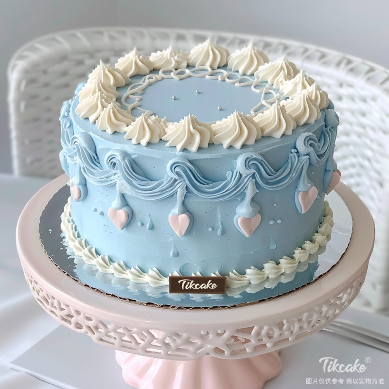 原创小清新复古风鲜奶蛋糕（二）