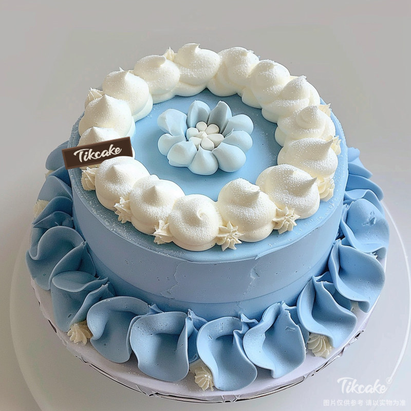  原创简约鲜奶蛋糕（十）