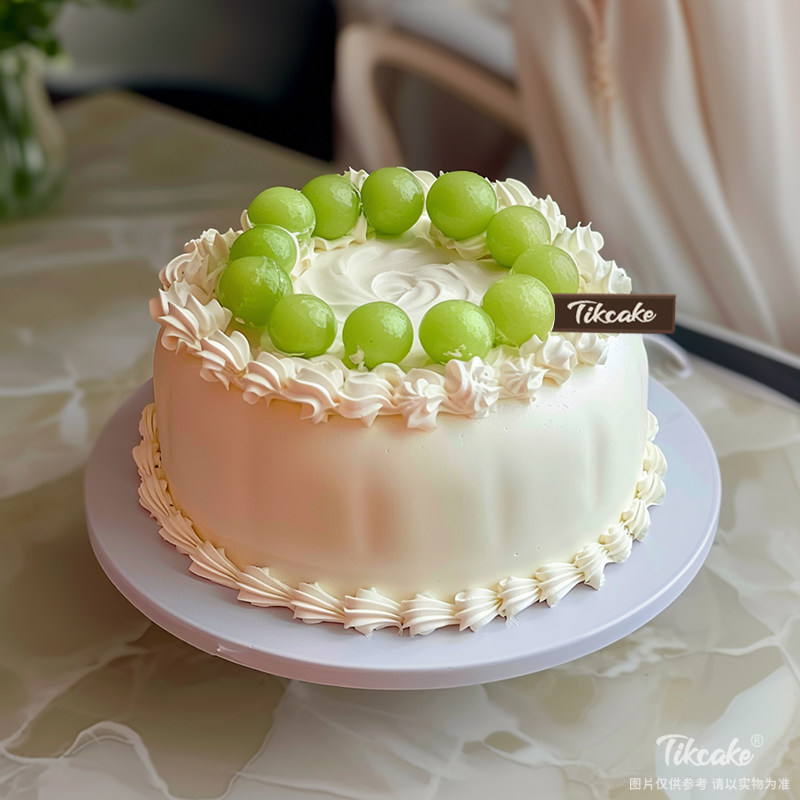 原创简约水果鲜奶蛋糕（五）