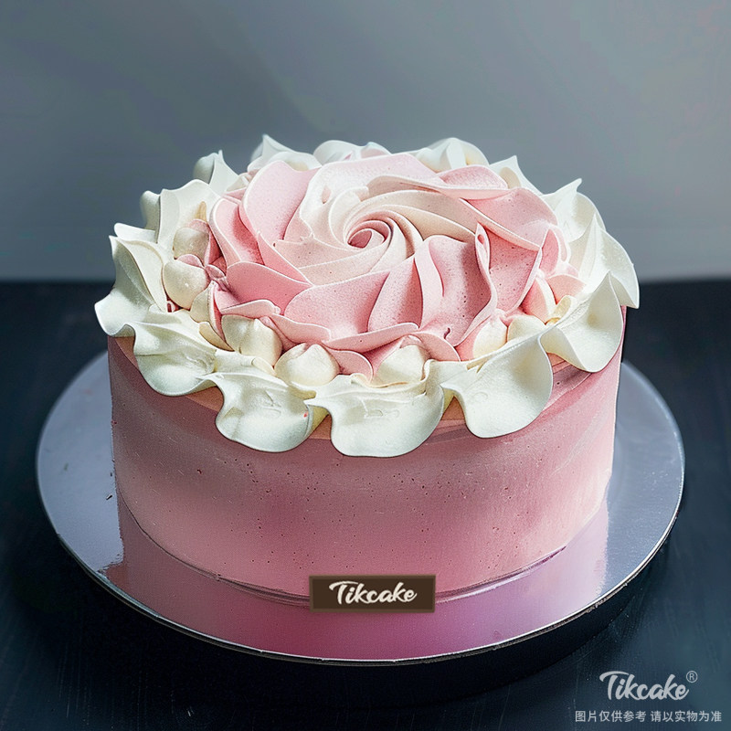 原创鲜花主题鲜奶蛋糕（六）