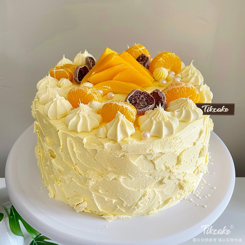 原创水果主题鲜奶蛋糕