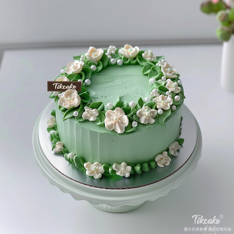 原创小碎花主题鲜奶蛋糕（三）
