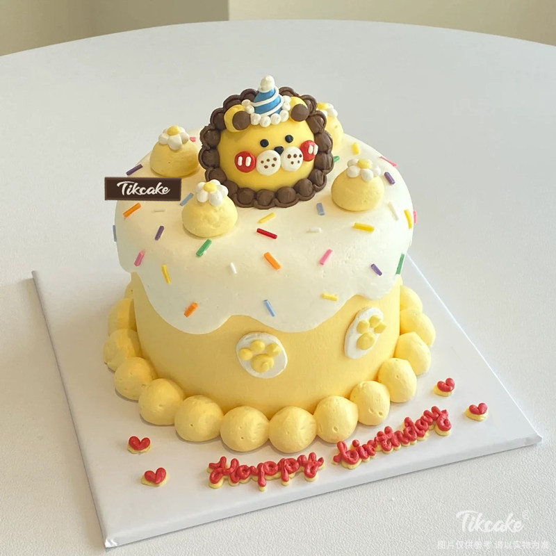 狮子座主题鲜奶蛋糕二（7.23-8.22）