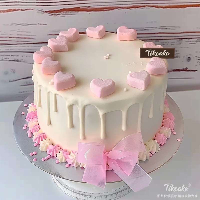 原创爱心主题鲜奶蛋糕（十一）